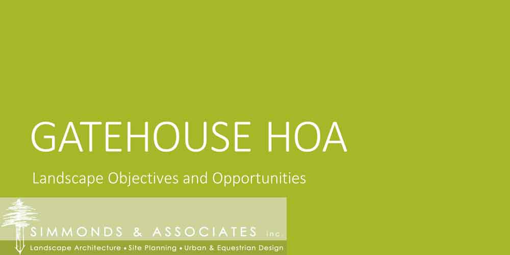 Gatehouse HOA Title Page